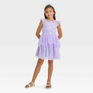 NWT Zenzi embroidered purple lavender dress